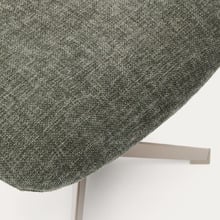 Lowell Chenille Footstool